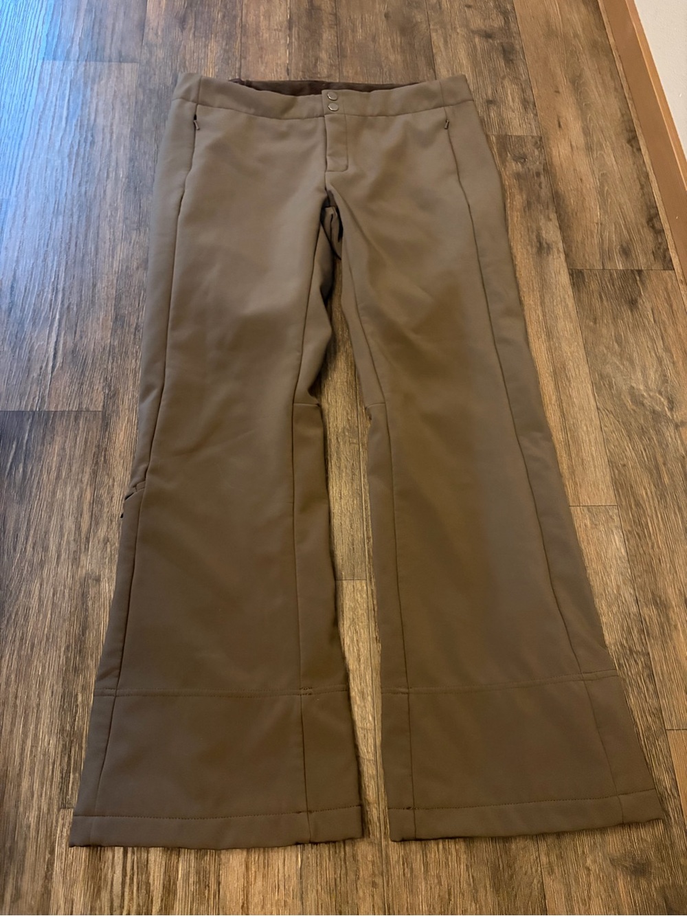 The North Face Women’s Brown Apex Soft Shell Outdoor Snow Pants Size Large
